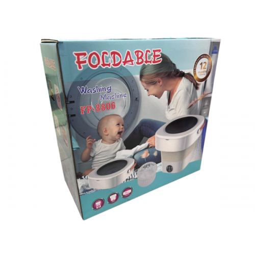 Мини стиральная машина Foldable washing machine FP-8806 11L LK202310-39 (12)