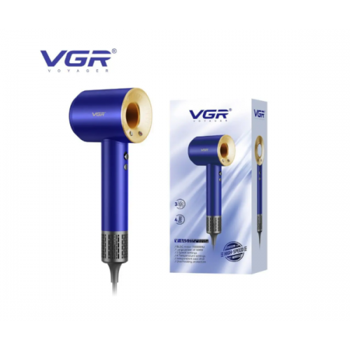 Фен для волос VGR-445 BLUE 1600вт (20)