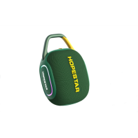 Колонка Hopestar P91 Green с зажимом для крепления на велосипед, кемпинга