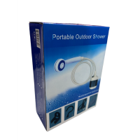STOP Душ портативный, кемпинговый с помпой на аккумуляторе Portable Outdoor Shower 2200ma LK202309-19 (40)