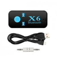Автомобильный ресивер Bluetooth AUX BT-X6
