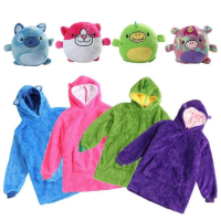 Худи для детей Huggle Pets Hoodie (плед-кофта) №17 (50)