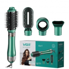 Фен - щетка для волос мультистайлер с насадками 4в1 VGR V-493 1000W (20)