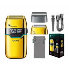 Электробритва шейвер VGR V-350 GOLD 2 насадки (40)