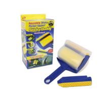 Липкий валик для уборки Sticky Buddy для дома и чистки одежды №9 (48)