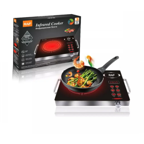 Инфракрасная плита на 1 конфорку RAF R 8003 3500 Вт (8)