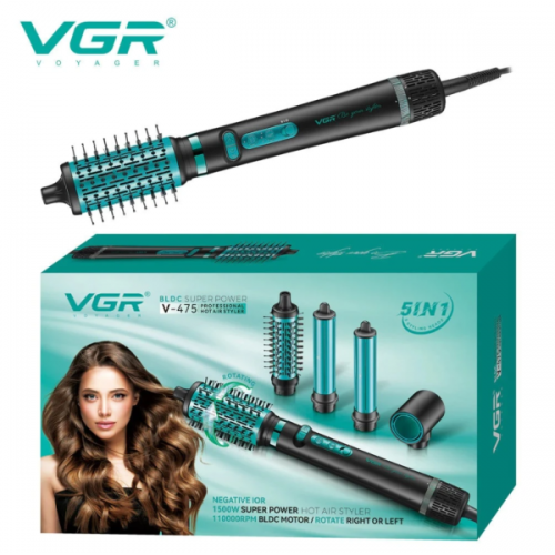 Фен-стайлер VGR-475 5в1 (BLUE) (10)