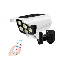 Уличный фонарь в виде камеры Solar Light BL JLP 2178 / LED светильник на солнечной батарее с пультом / Фонарь с датчиком движения №10 (50)
