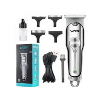 Машинка-триммер для стрижки волос,бороды,окантовка аккумуляторная VGR V-071 (60)